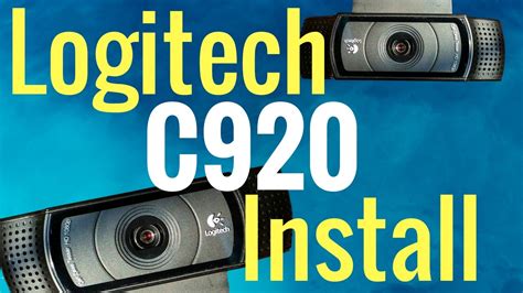 logitech webcam software installation|logitech camera installation windows 10.